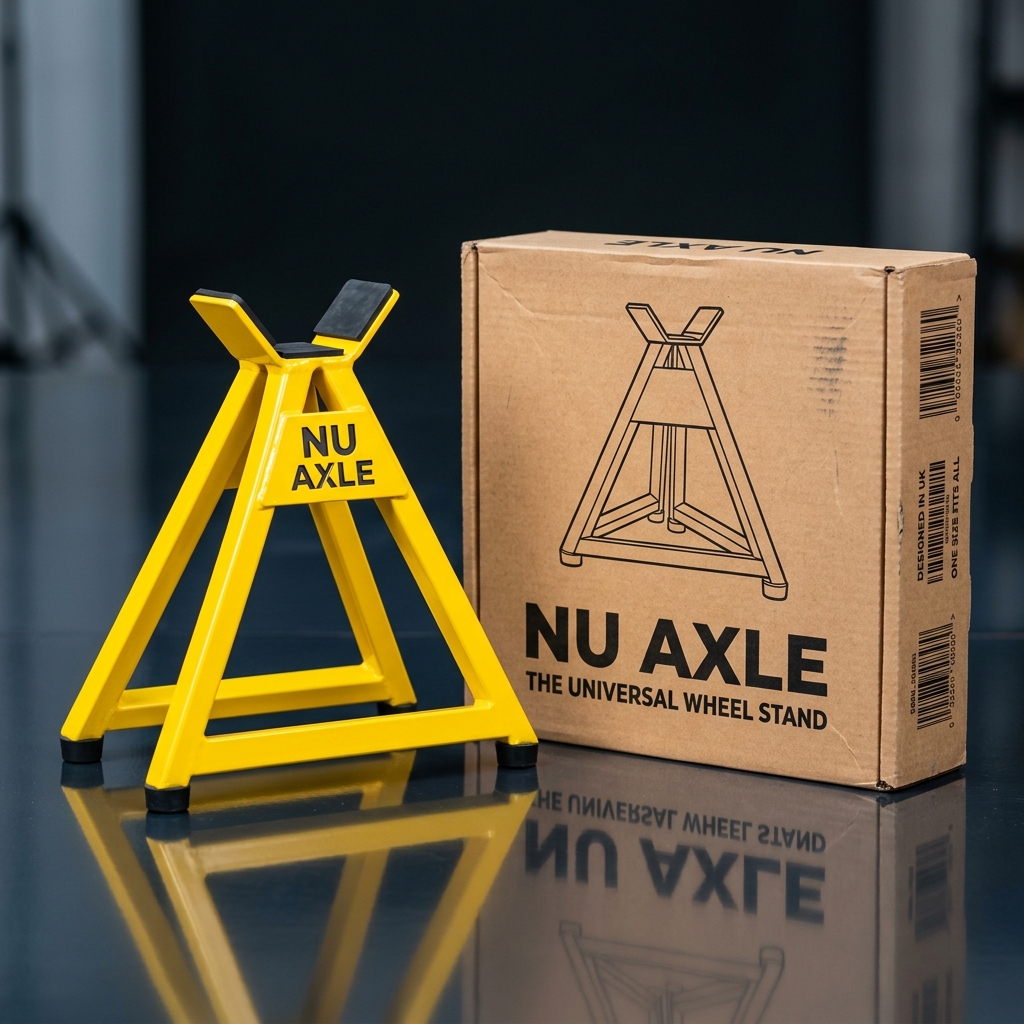 NuAxle in box packaging