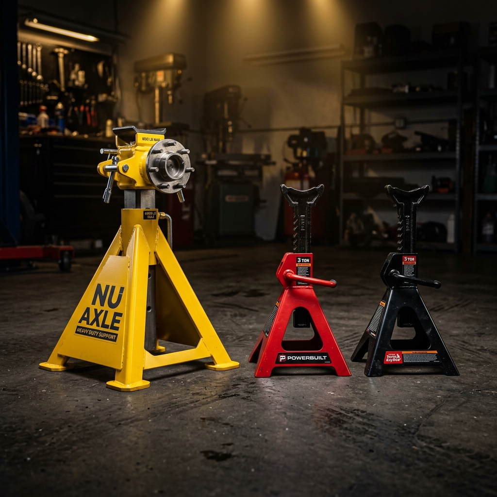 NuAxle vs Standard Jack Stands